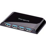 4port USB 3.0 Hub Superspeed 5gb/S Pc/Mac/Netbook Black