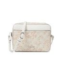 Nine West Bowie Mini Camera Crossbody, Milk Logo Floral, Small