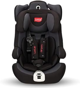 LuvLap Active, ISOFIX Car Seat for Baby & Kids from 9 Months to 12 Years (Upto 36 Kgs) (Grey & Black)