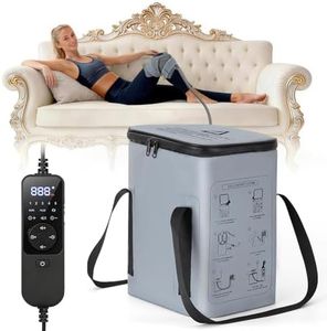 Cold Therapy Machine, Portable Ice Machine for Knee After Surgery, Programmable Knee Replacement Recovery System, Cryotherapy for Post Surgery Recoverys Sport Injurie, Reduce Swelling, Gray