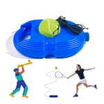 E-ROYAL SHOP Tennis Trainer Rebound Ball with String Solo Tennis Trainer Set Self Tennis Practice Ball with String Cricket Trainer Rebound Ball with Rope Fill Sand or Water