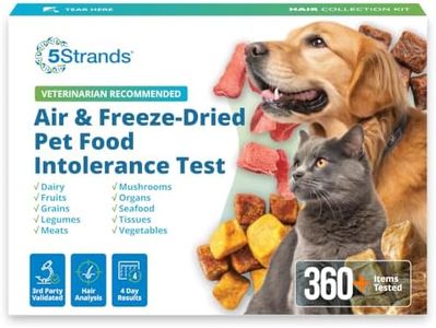 5Strands Air & Freeze-Dried Pet Food Intolerance Test with 360 Items Tested