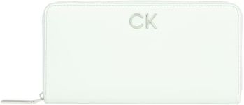 Calvin Klein Women's Ck Daily Large Zip Around Wallet Wallets, Milky Green, One Size