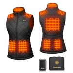 Glaais Heated Vest Women with Battery Pack(M)