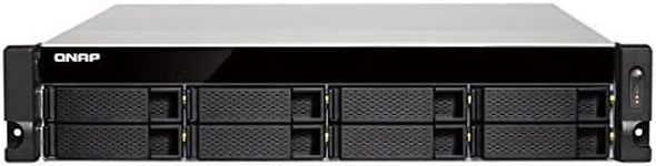 QNAP TS-831XU-4G-US 8-Bay Arm-Based 10G NAS, Quad Core 1.7GHz, 4GB DDR3 RAM, 2 X 10GbE SFP+, 2 X GbE, Single Power Supply