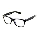 Cyxus Blue Light Blocking Glasses for Kids UV420 Filter Lens Lightweight Frame Eyeglasses Anti Eye Strain Computer Glasses Age 3-10（Black）