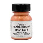 Angelus Pearlescent Leather Paint, Rose Gold, 1oz for Customizing Shoes, Boots, Jackets, Shirts, Sneakers, & More- Made in USA