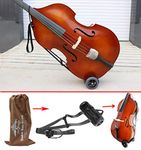 New Upright Double Bass Cart Carry transport string bass With Wheels Buggy For 1/10-4/4 double bass