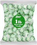 Starlight Spearmint Candy Individually Wrapped, Starlight Mints Bulk Individually Wrapped Spearmint Candy for Office, Hard Candy Starlight Mints for Cool Breath, (1 Pound)