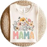 Floral Mama and Grandma Shirt, Cust