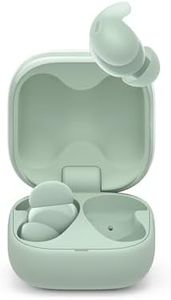 Sony New Linkbuds Fit WF-LS910N | Active Noise Cancelling Wireless Bluetooth in Earbuds | Comfortable Fit with New Supporters | High Call Quality with AI -Green