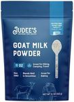 Judee’s Goat Milk Powder 11 oz - Blends Well in Smoothies and Great for Baking - Convenient for Travel, Hiking, and Camping - Non-GMO, Gluten-Free and Nut-Free