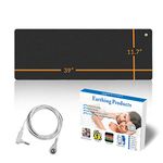 Grounding Mat for Better Sleep and Working Grounding Pad for Less Pain, Reduce Stress Grounding Sheet (11.7IN * 39IN)