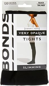 Bonds Women's Very Opaque Slimming Tights, Black, Medium/Large