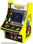 My Arcade Pac-Man 40th Anniversary Micro Player, Fully Playable, 6.75 Inch Collectible, Full Color, Gold Plated, Battery or Micro USB Powered (DGUNL-3290), yellow