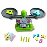 KITOY Weigh N Play | Math Balancing Game | Learn Practical Maths | Educational Toy with Weights for Kids 4+ (Elephant)