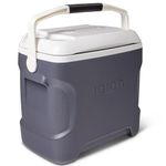 Igloo Thermoelectric Iceless 28-40 Qt Electric Plug-in 12V Coolers, 28qt Iceless Gray