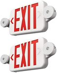 FREELICHT 2 Pack Exit Sign with Eme