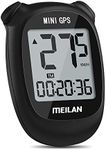 MEILAN M3 Mini GPS Bike Computer, Wireless Bike Odometer and Speedometer Bicycle Computer Waterproof Cycling Computer with LCD Backlight Display for Men Women Teens Bikers Outdoor Cycling