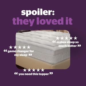 Silentnight Deep Sleep Mattress Topper – Single Bed