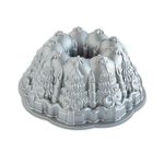 Nordic Ware Verry Merry Bundt, Sparkling Silver