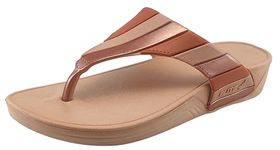 FLITE Women Daily Use Slippers/Bathroom Slippers/Home Slippers/All Day Comfortable Wear FL-427 (Light Peach, 8)