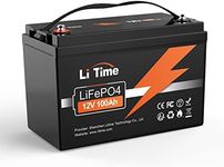 LiTime 12V 100Ah LiFePO4 Battery BC