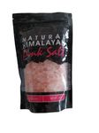 Natural Himalayan Pink Salt, (Premium Coarse Grind) Crystals Rich in Nutrients and Minerals. Pure 100% Natural, Healthy, Organic, Gourmet, Unrefined Pink Rock Salt, Bulk Resealable Bag. 1 Lb. (453 Grams). Keto Vegan and Kosher Certified