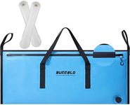 Buffalo Gear Insulated Fish Bag Cooler 40x18In,Leakproof Fish Kill Bag with 2 Reusable Cooler Ice Packs Large Portable Waterproof Fish Bag Keep Ice-cold More than 48 Hours (Watertight Zipper)