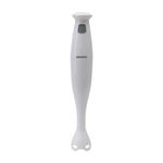 Daewoo SDA1678 150W Hand Blender with Stainless Steel Blades and Non-Removable Blending Rod,Powerful Blade Speed, Suitable for multiple blending jobs in the kitchen,White