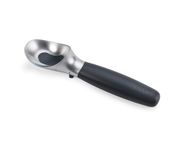 Joseph Joseph Elevate Ice Cream Scoop with Easy Trigger Release and Intergrated Tool Rest Improves Hygiene, Non Slip Handle, Anthracite