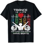 Trance Music Retro Vintage DJ T-Shi