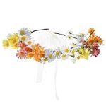 AWAYTR Flower Hippie Floral Crown -