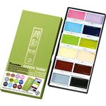 Kuretake MC20/12V/NW Paint, Face Color, Abravi, Four Seasons, Nuance Color, Set of 12 Colors