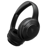 DOQAUS Bluetooth Headphones, [70 Hrs Playtime] Wireless Headphones with 3 EQ Modes, Hi-Fi Stereo Over Ear Headphones Wireless with Mic, Foldable Wireless Headset for PC Phone Home Travel (Black)