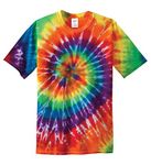 Gravity Threads Mens Tie-Dye Short-Sleeve T-Shirt - Rainbow - Medium