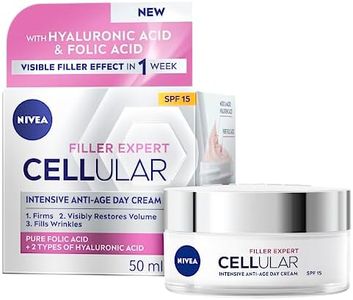 NIVEA Cellular Filler Moisturising Day Cream 50ml| Anti-Ageing & Anti-Wrinkle | Cellular Filler Expert | SPF 15