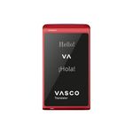 Vasco Translator Q1 | AI Voice Cloning Language Translator Device | 113 Languages | Free Lifetime Internet in Nearly 200 Countries | Scarlet Pulse