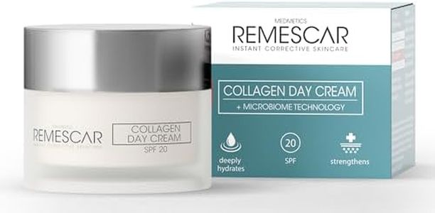 Remescar Crema Giorno al Collagene SPF 20 50ml - Crema viso antietà - Aumenta la Produzione Naturale di Collagene - Crema Idratante Viso al Collagene
