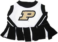 Pets First NCAA Purdue Boilermakers Cheerleader Dress for Dogs & Cats. Size X-Small, NCAA Team Color