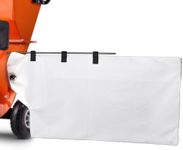 Wood Chipper Bag Universal 24" x 48" Suitable for GreatCircleUSA Chipper, Universal Wood Chipper Discharge Bag Shredder Mulcher Collection Bag Replacement for Landworks Shredder Accessory