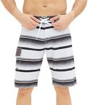 33 Board Shorts Beach Shorts Size Quick Drying Sports Surfing Pants 's Men's Pants Cool Mens Swim Trunks (Grey-a, 36)