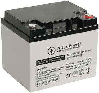 Altus 12v deep Cycle AGM Battery Sealed Lead Acid Battery Camping Marine 4wd Solar