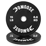 DMoose Bumper Plates for Weight Lif