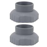 Pool Hose Adapter, Pool Pump Fittings, 2 PCS Pool Hose Adapter 11239 Pool Accessory Above Ground Pool Skimmer Hose Adapter for Intex Wall Fittings