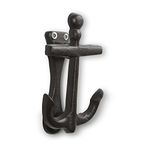 Abbott Collection Anchor Door Knocker, Dark Brown,-5-Inch