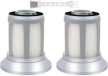 Katerelis 2 Pack 2156A Replacement Filter Compatible with BISSELL Zing Lightweight,2156, 2156A, 2156E, 1665, 16652, 1665W Bagless Canister Vacuum,for Bissell Canister Vacuum Filter Part Number 1613056