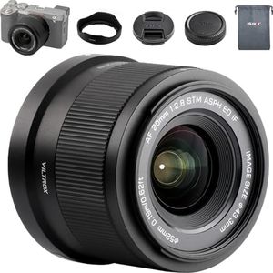 Viltrox 20mm F2.8 AF STM for Sony FE, 157g Lightweight Wide Angle Full Frame Auto Focus Prime Lens with Large Aperture f/2.8 for Sony E-mount Camera a7CR a7C a7CII a6700 ZV-E100 a6400 a6600 a7III a7IV