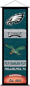 Philadelphia Eagles Banner and Scroll Sign