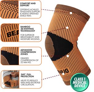 Bearhug Elbow Support Sleeve – Medium Compression Brace